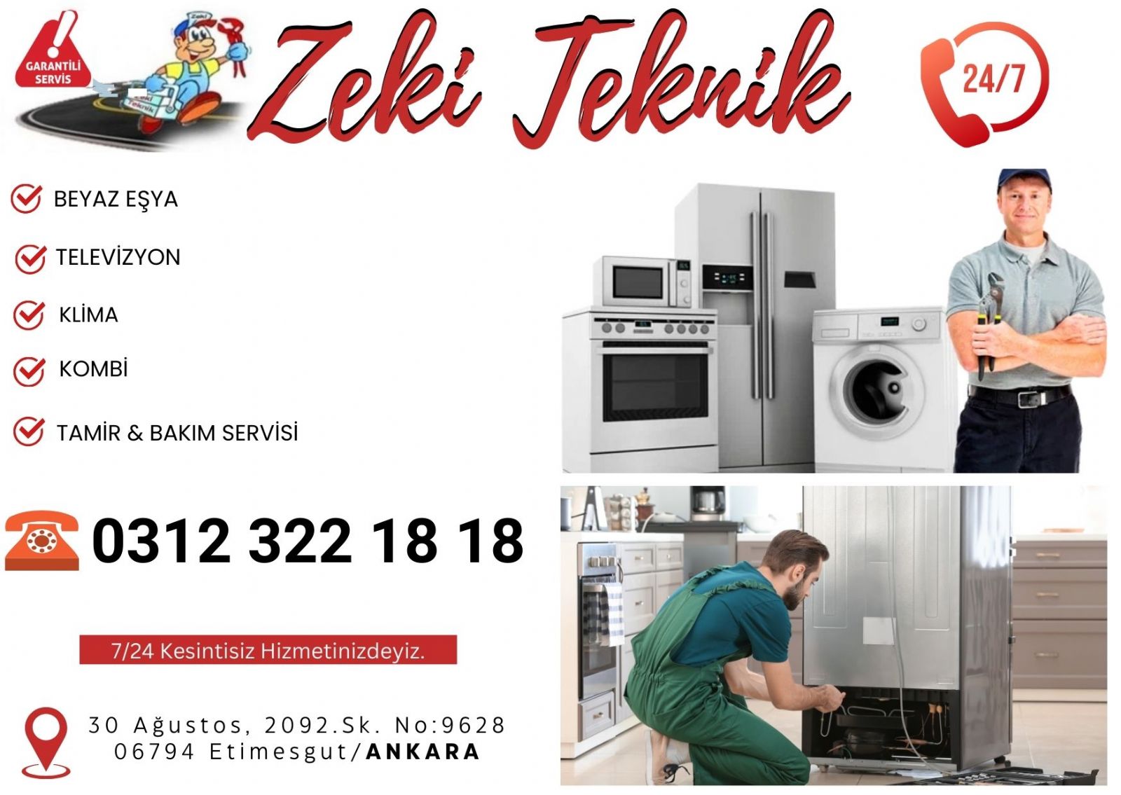 Etimesgut Beko Servisi
